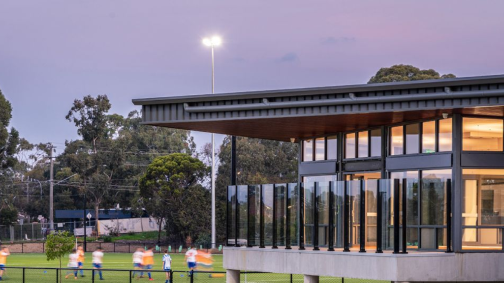sporting pavilion construction bespoke commercial build